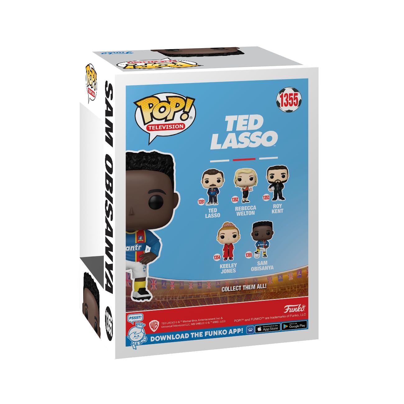Funko POP! TV: Ted Lasso - Sam Obisanya - Collectable Vinyl Figure - Gift Idea - Official Merchandise - for Kids & Adults - TV Fans - Model Figure…