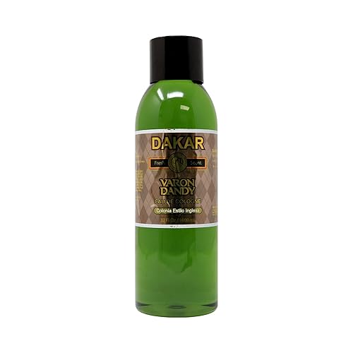 Varon Dandy Dakar Fresh Scent English Style Cologne for Men, 32 Fl Oz