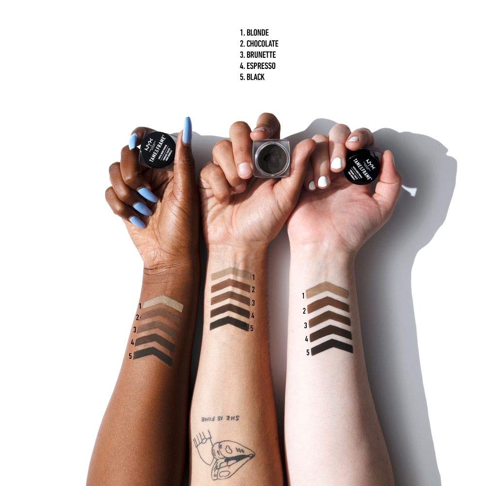 NYX PROFESSIONAL MAKEUP Tame & Frame Eyebrow Pomade, Chocolate