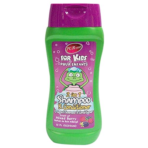 Purest Kids 2 In 1 Shampoo & Conditioner With Mixed Berry(354ml) 2308782