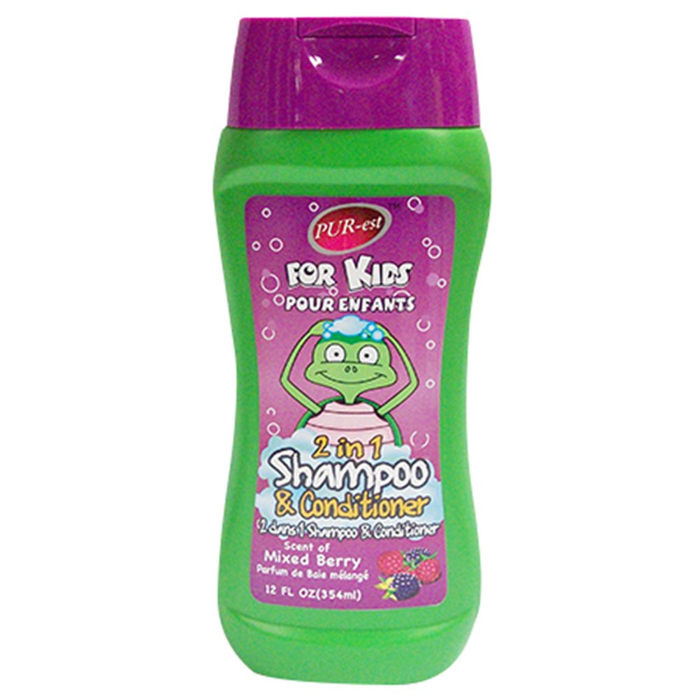 Purest Kids 2 In 1 Shampoo & Conditioner With Mixed Berry(354ml) 2308782