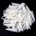 YIMART 600pcs Acrylic Medium Long Stiletto Nail Tips Easy Coffin Nails Sharp False Nail Art Tips For Nails Salon (Skin color)
