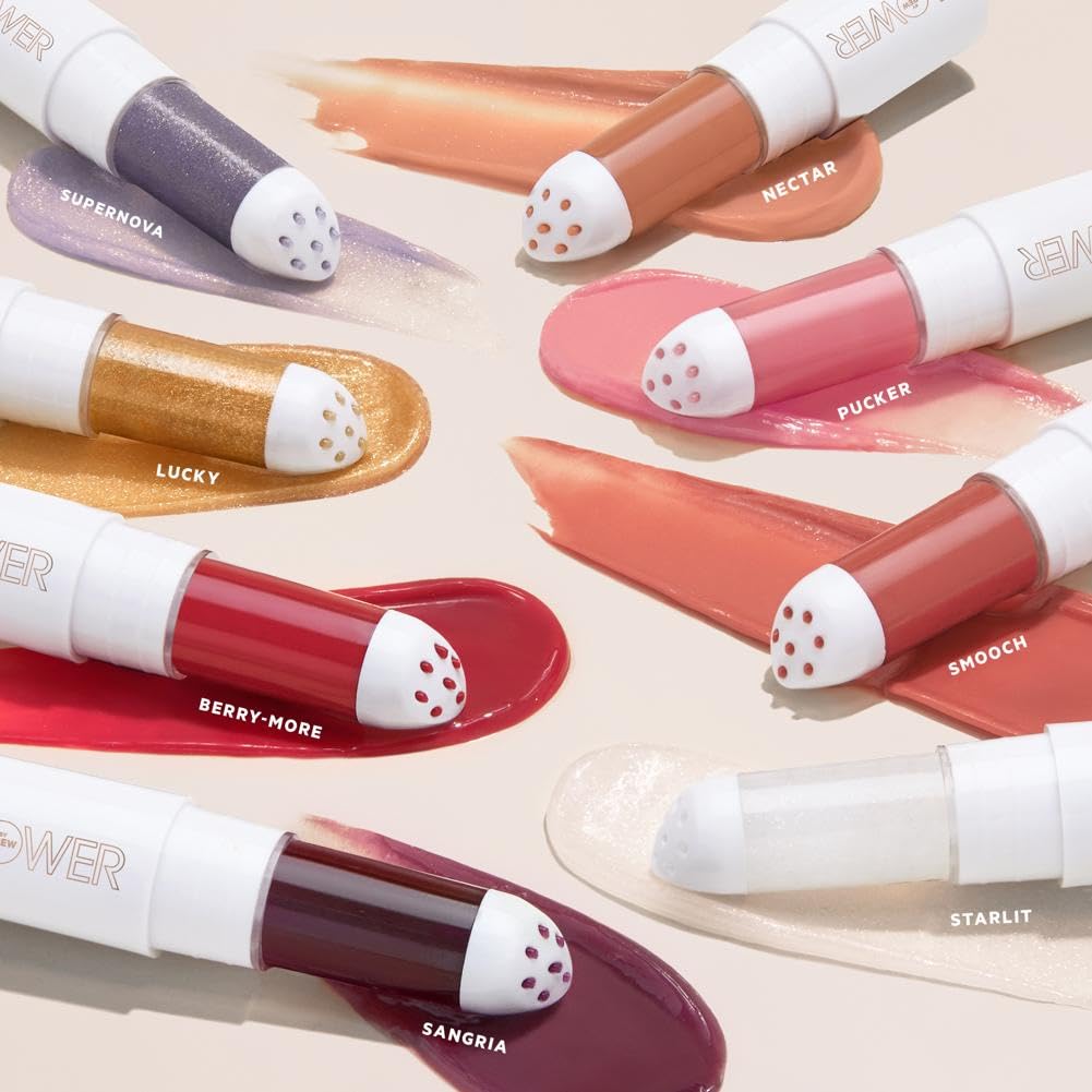 FLOWER Beauty By Drew Barrymore Perfect Pout Hydrating Lip Mask - Soothes + Softens Lips + Natural-Looking Tint - Recovery Lip Treatment + Moisturizes