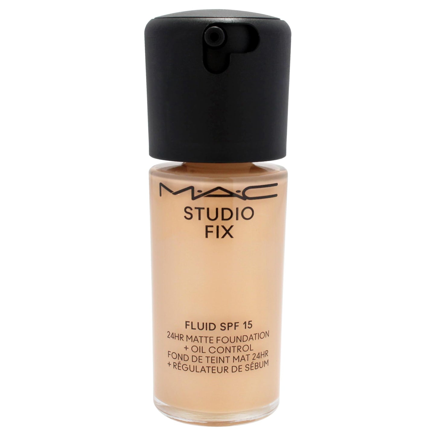 Studio Fix Fluid SPF 15 24Hr Matte Foundation Plus Oil Control - NC25 by MAC for Women - 1 oz Foundation