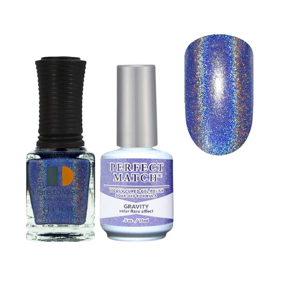 Lechat Perfect Match Gel Polish + Nail Polish Spectra Collection SPMS18 Gravity Beauty & Personal Care LECHAT
