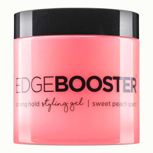 Style Factor EDGE BOOSTER® Strong Hold Styling Gel | Alcohol-Free Hair Gel with Camellia Sinensis Seed Oil for Curly, Wavy & Sleek Styles | Frizz