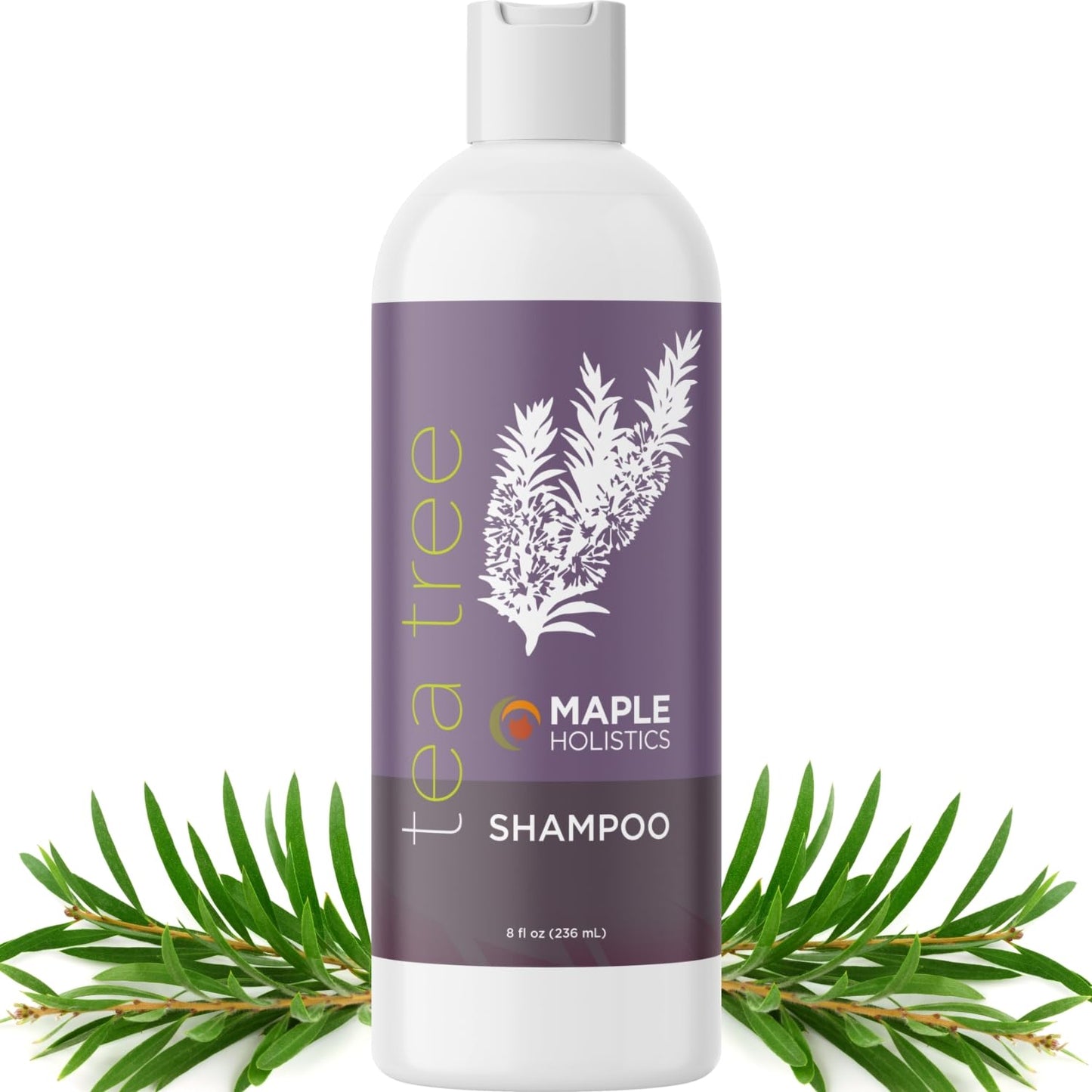 Tea Tree Shampoo for Oily Hair - Paraben and Sulfate Free Clarifying Shampoo for Build Up and Dry Scalp with Tea Tree Oil for Hair - Purifying