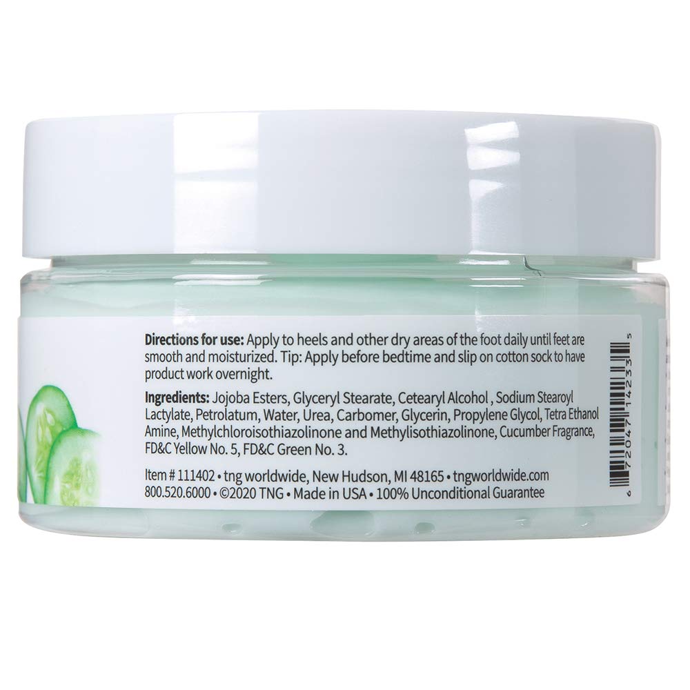 ForPro Professional Collection Cracked Heel Eliminator, Fresh Cucumber Scent, Intensive Repair Treatment for Rough, Dry & Cracked Heels, Reduces
