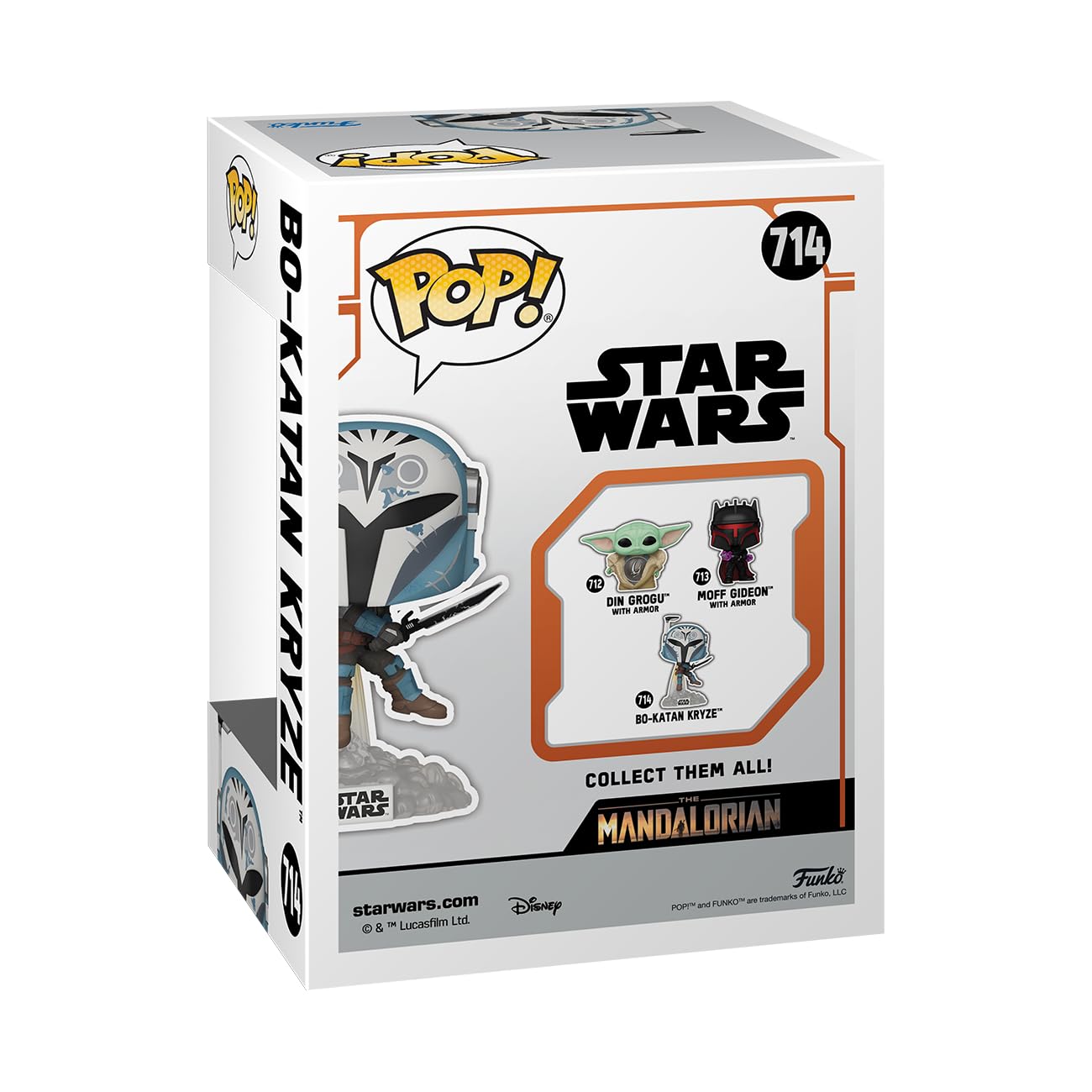 Funko POP! Star Wars: The Mandalorian - Bo-Katan Kryze with Darksaber and Jet Pack - Collectable Vinyl Figure - Gift Idea - Official Merchandise…