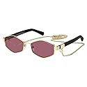 Marc Jacobs Glasses for Women, Gold Red, 55/17/140