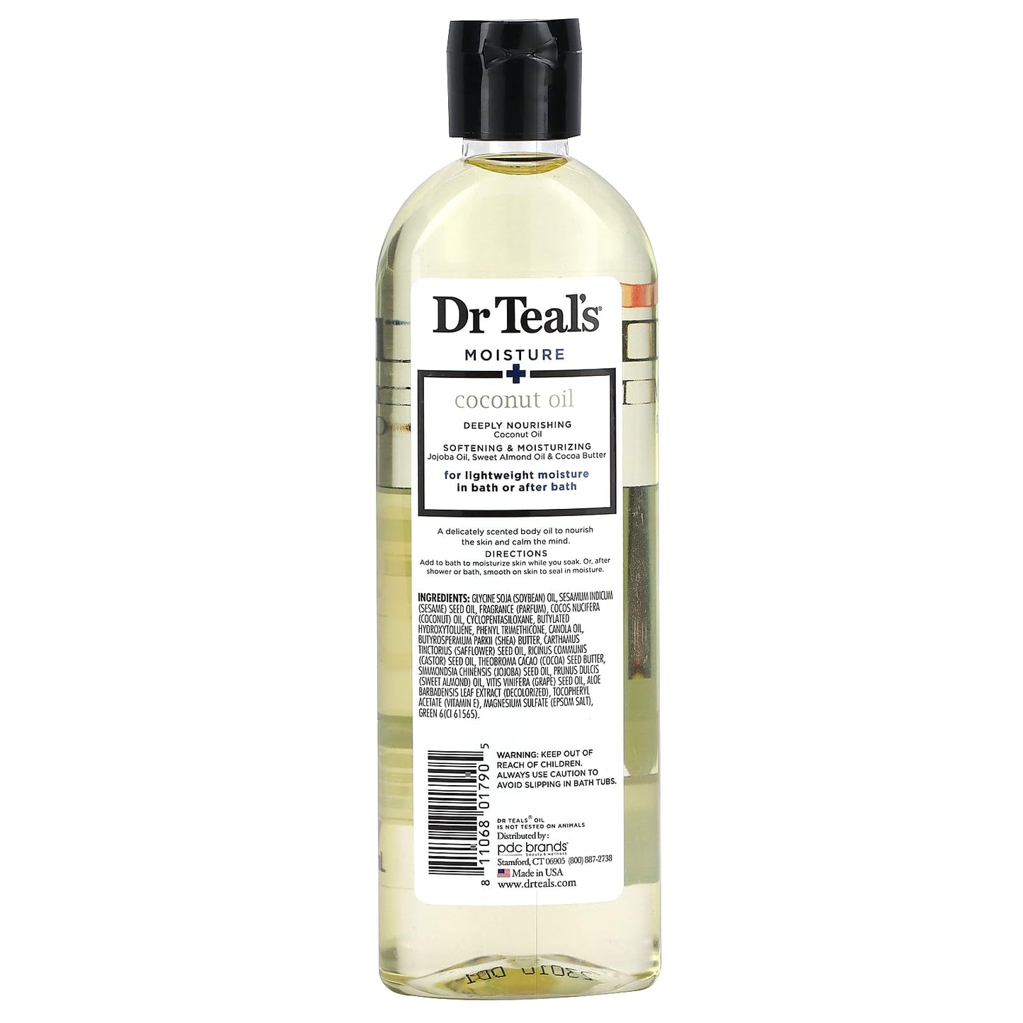 NEW Dr Teal's Coconut Bath & Body Oil 8.8oz - 2-Pack Beauty and Personal Care Dr Teal's