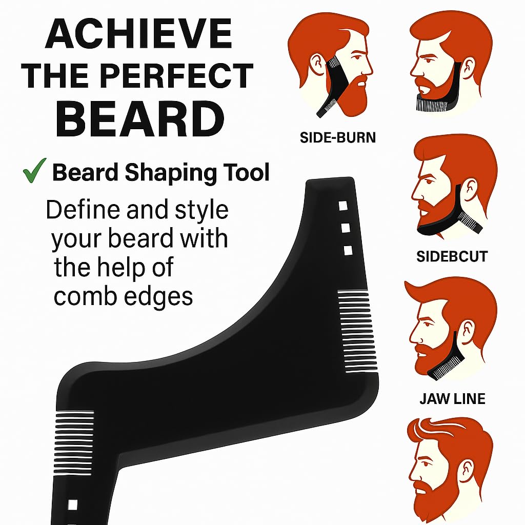 Beard Comb Beard Hair Comb Beauty and Personal Care TOPMED ETS