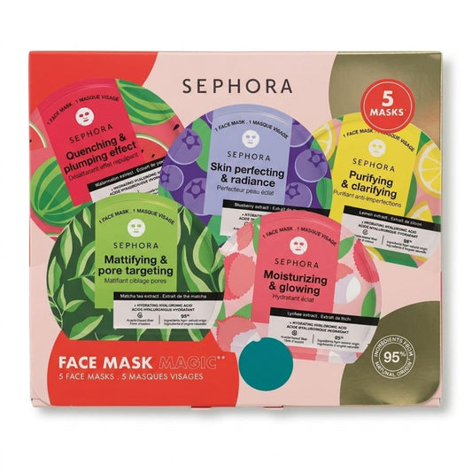 SEPHORA Collection Face Mask Magic Set - 5 Hydrating Masks