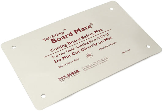 Carlisle FoodService Products CBM1016 Saf-T-Grip Board-Mate Nonslip Cutting Board Mat, 16" Width x 10" Height (Pack of 1)