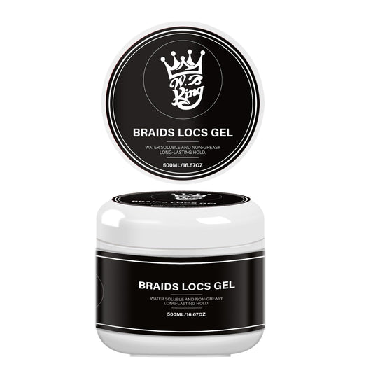 W.B king Braids & Locs Styling Gel - 500 ml (Large)