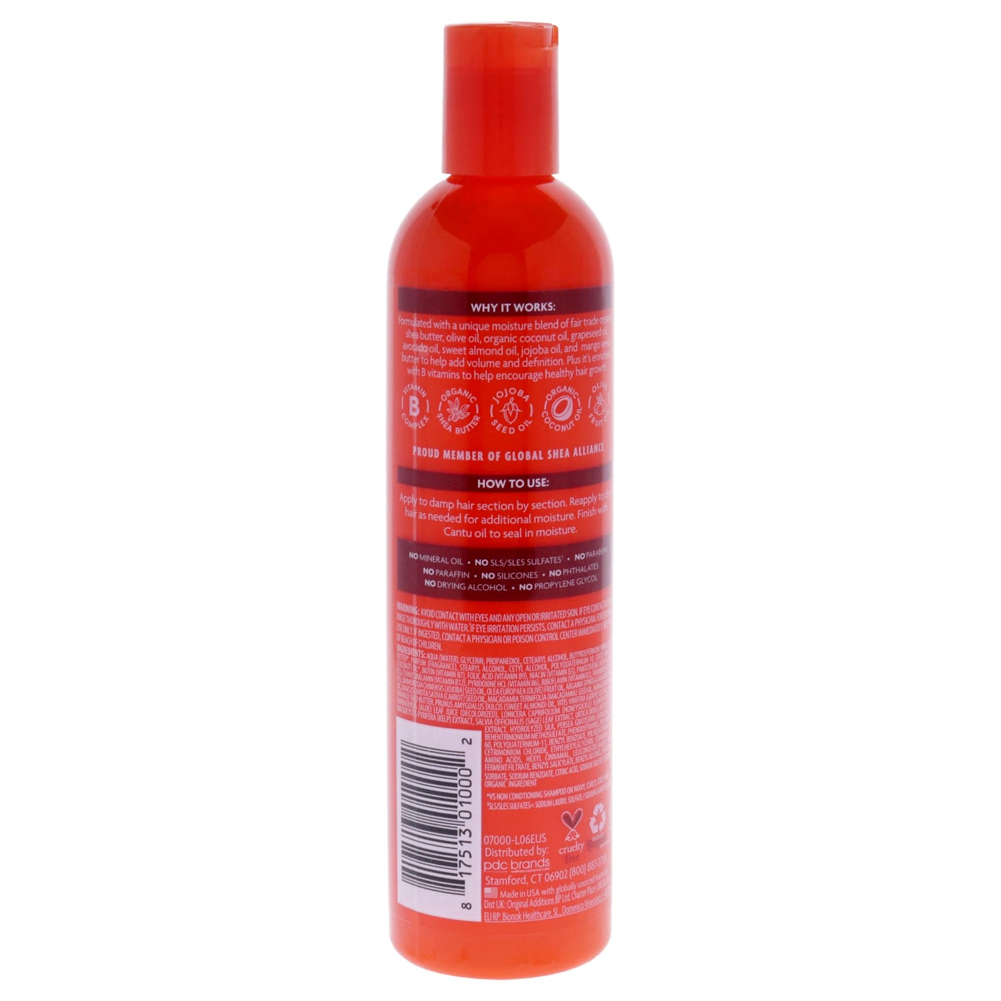 Shea Butter Moisturizing Curl Activator Cream by Cantu for Unisex - 12 oz Cream