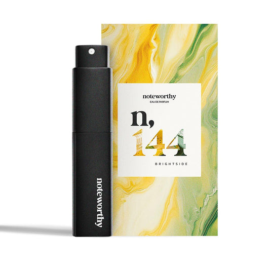 Noteworthy n,144 Brightside Eau De Parfum - Citrus, Vanilla | Long-lasting Unisex Perfume for Women & Men (Travel) Beauty & Personal Care Noteworthy