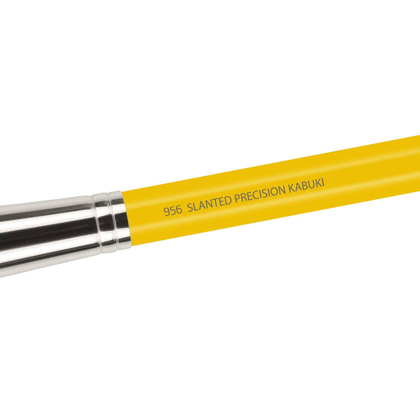 Bdellium Tools Professional Makeup Brush - Studio Series 956 Slanted Precision Kabuki - With Soft Synthetic Fibers, For Perfect Complexion (Yellow