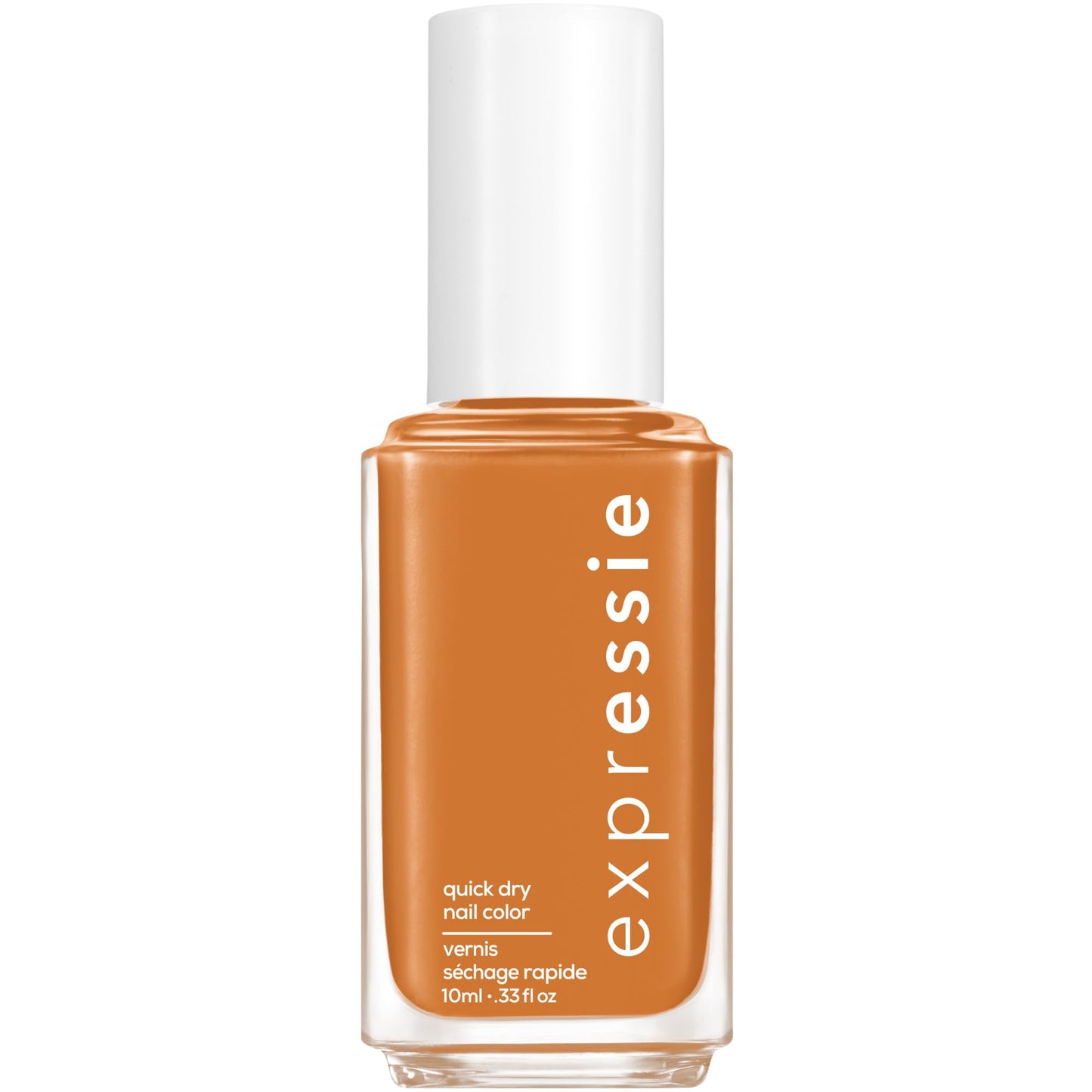 essie Expressie Nail Polish, Quick-Dry Brown Orange Nail Polish, Vegan, Saffr-on The Move, 0.33 fl oz Beauty & Personal Care essie