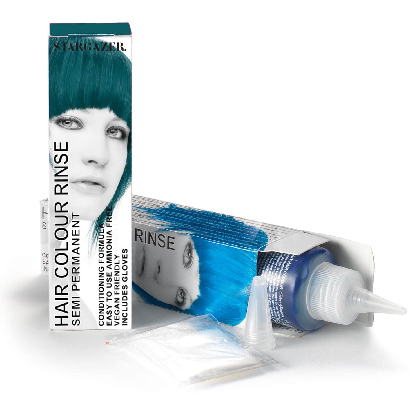 Stargazer UV Turquoise Semi Permanent Hair Dye by Stargazer
