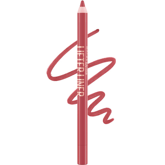 Maybelline Lifter Liner Lip Liner Pencil with Hyaluronic Acid, Peaking, 1 Count Beauty & Personal Care MAYBELLINE
