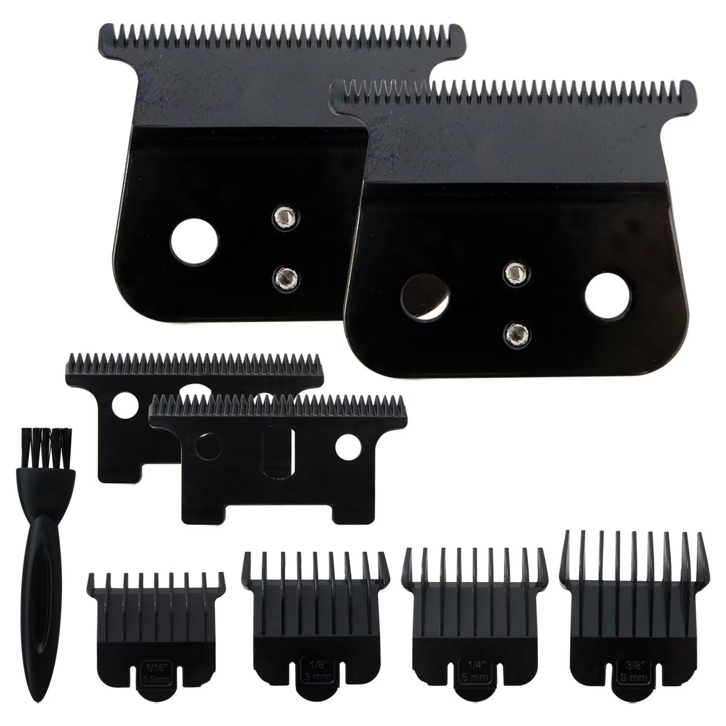 2 Pack Black T Outline-r Blades for Andis T Outline-r, for Andis GTX Blade, for T Liner Clipper Beauty and Personal Care USonline911