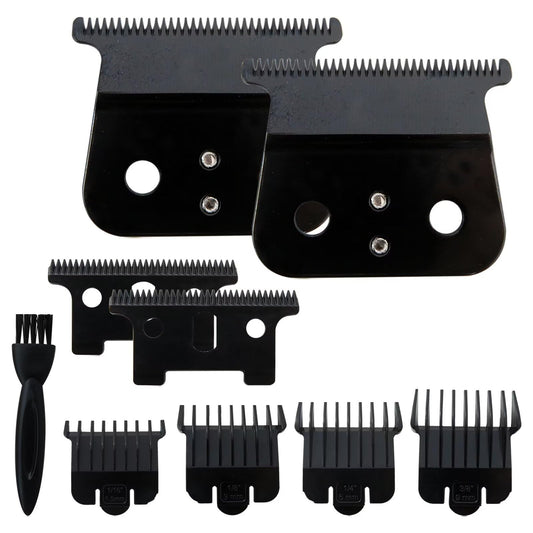 2Pack Black Replacement T Blade Fit for Andis T Outline-r GTX GTO with Clipper Guard Beauty and Personal Care USonline911