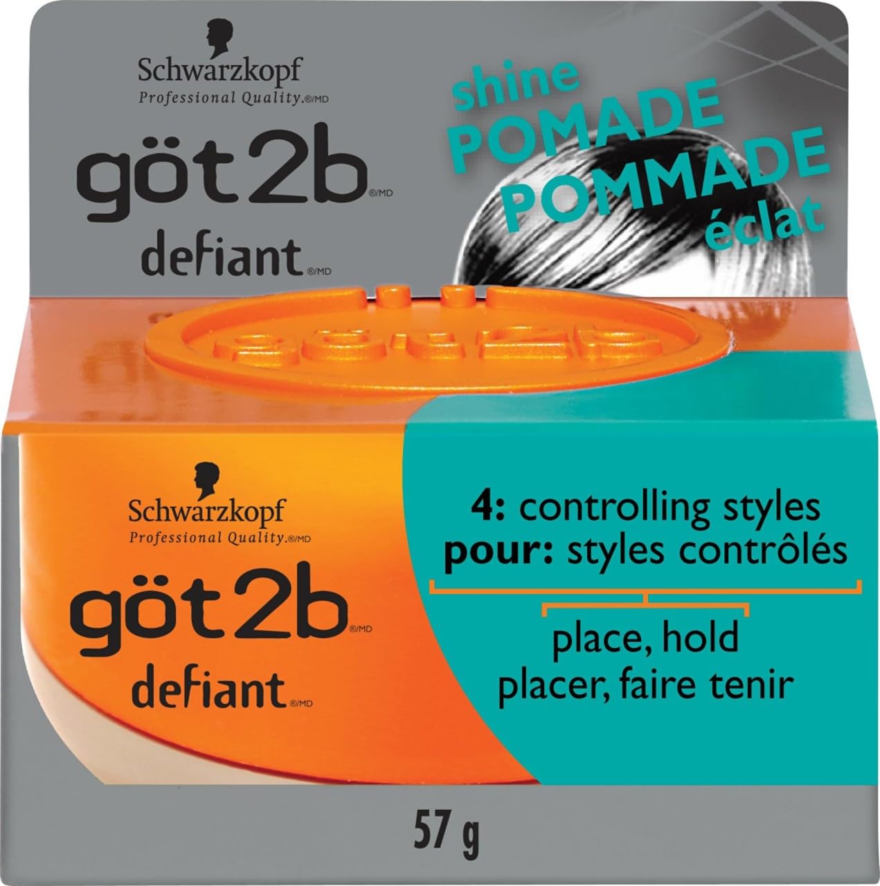 got2b Defiant Define & Shine Pomade-2 oz