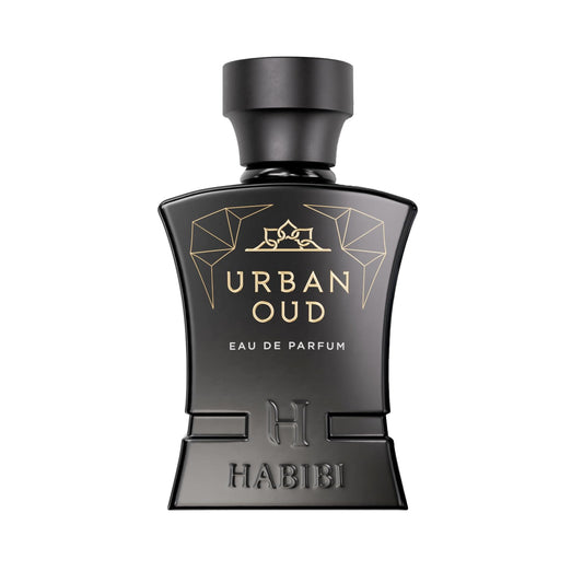 H HABIBI Urban Oud Perfume for Men - 2.5 oz (75ML) Long Lasting Arabian Cologne, Woody Citrus Oud Men Perfume, Luxury Fragrance Gift for Special
