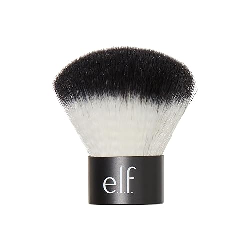 e.l.f. Kabuki Face Brush for Precision Application, Synthetic