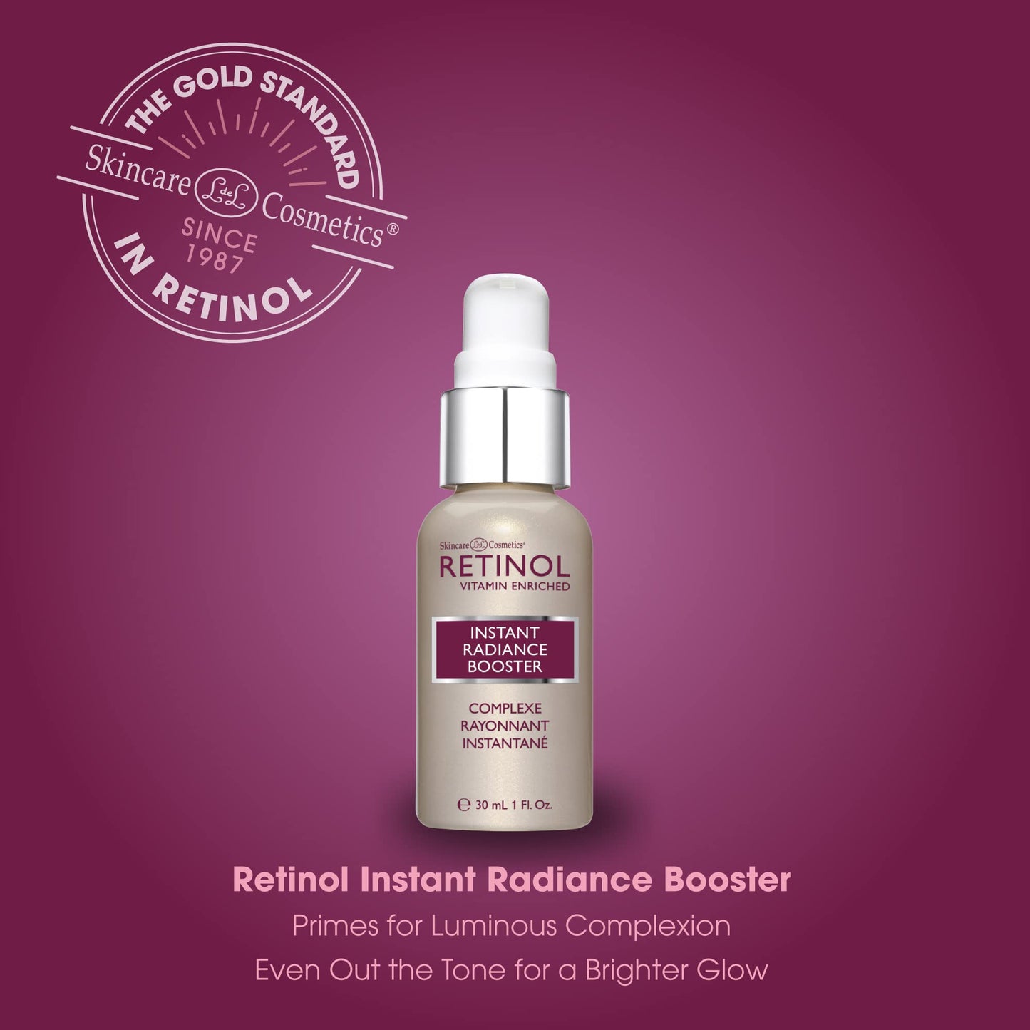LIVAURA Retinol Instant Radiance Booster - The Original Retinol Glow Primer - A Burst of Anti-Aging Hydration Adds Luminosity & Skin-Smoothing