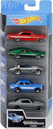 Hot Wheels Fast & Furious 5Pk Vehicles