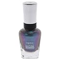 Sally Hansen Complete Salon Manicure Nail Polish | Multi-Benefit Nail Color | Strengthening Keratin Formula | 580 Black And Blue Beauty & Personal Care Sally Hansen