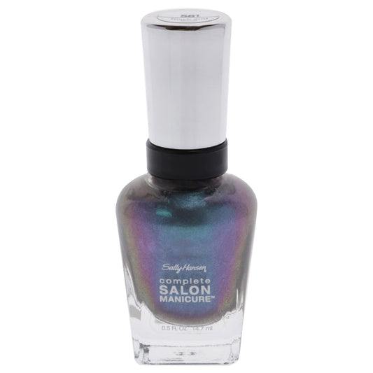Sally Hansen Complete Salon Manicure Nail Polish | Multi-Benefit Nail Color | Strengthening Keratin Formula | 580 Black And Blue Beauty & Personal Care Sally Hansen