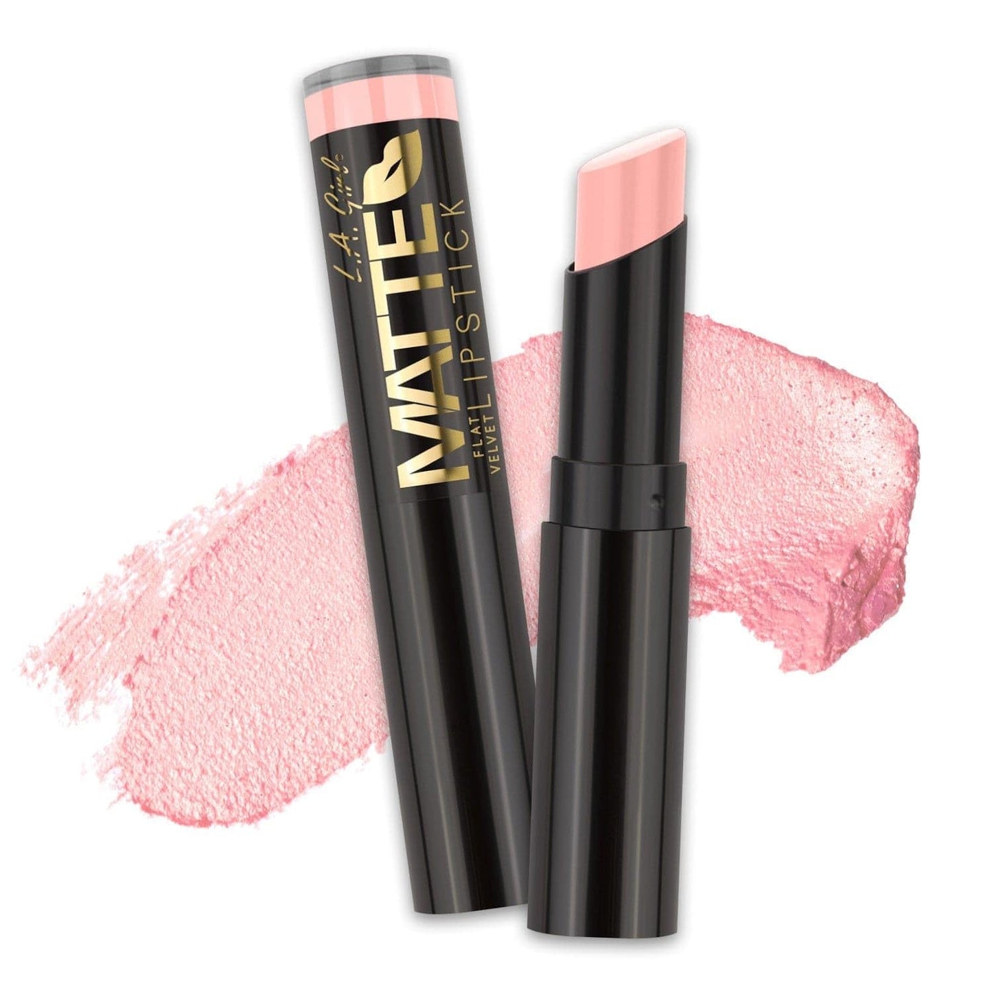 L.A. Girl Matte Flat Velvet Lipstick, Ooh La La! GLC801