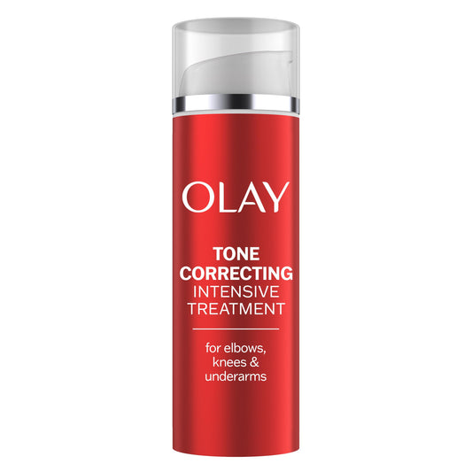 Olay Treatment Cream Intensive Tone Correcting for Elbows Knees & Underarms with Niacinamide, Vitamin B3 Complex, Deeply Hydrates, Evened Skin Tone
