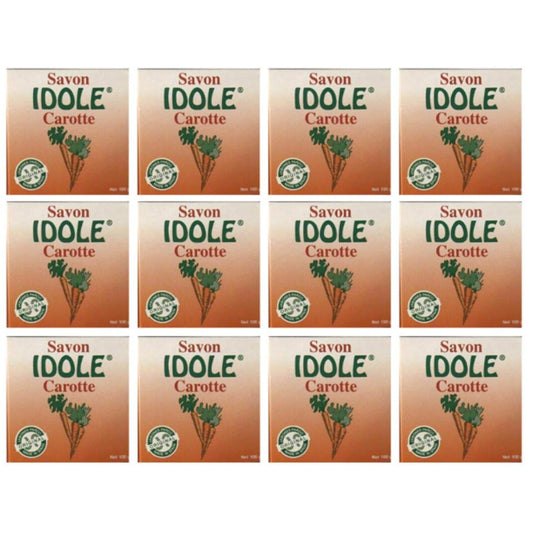 Idole Carrot Soap ORIGINAL MADE IN SPAIN 100g (Pack of 12) Beauty & Personal Care Idole