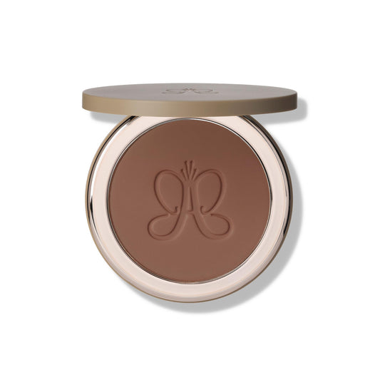 Anastasia Beverly Hills Smooth Blur Bronzer - Weightless Sun-Kissed Pressed Powder for Sculpting, Warming, and Blurring Skin Texture - Sunset Sizzle