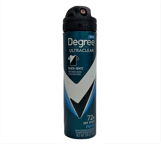 Degree Deodorant 3.8 Ounce Dry Spray Fresh Ultraclear (Pack of 3) Beauty and Personal Care Degree