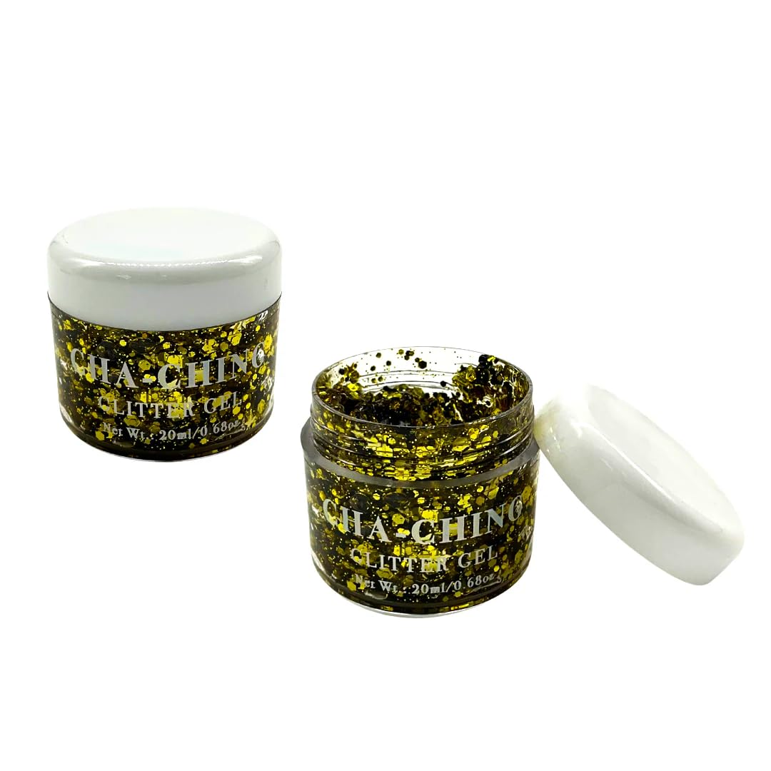 Cha-Ching Glitter Gel - Sparkling Cosmetic Gel for Face and Body