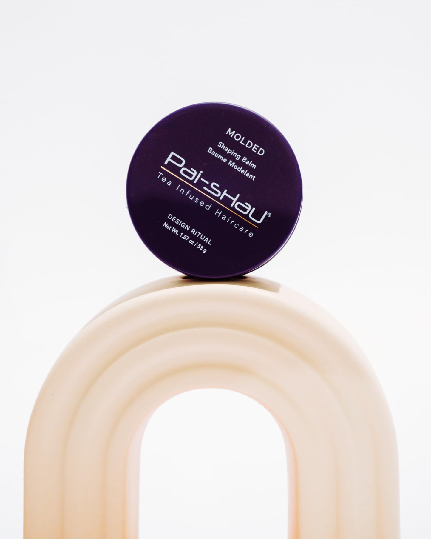 Pai-Shau - Molded Shaping Balm, Flexible Hold Styling Balm for Texture, Control and Shine, Lightweight Hair Cream with Castor Oil and Antioxidants
