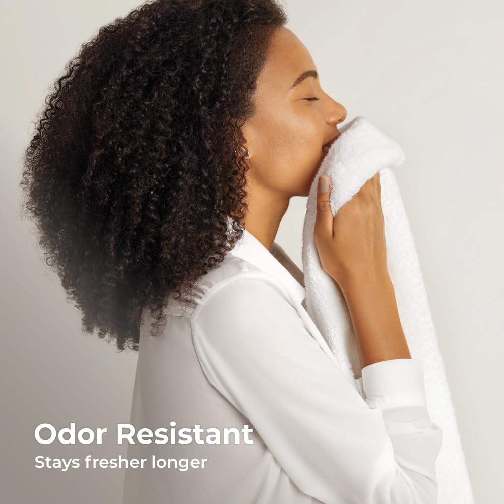 Cariloha Bath Sheet | Ocean Mist | 40"x72" | Turkish Cotton & Viscose Material Blend | Extra Smooth, Odor Resistant and Highly Absorbent