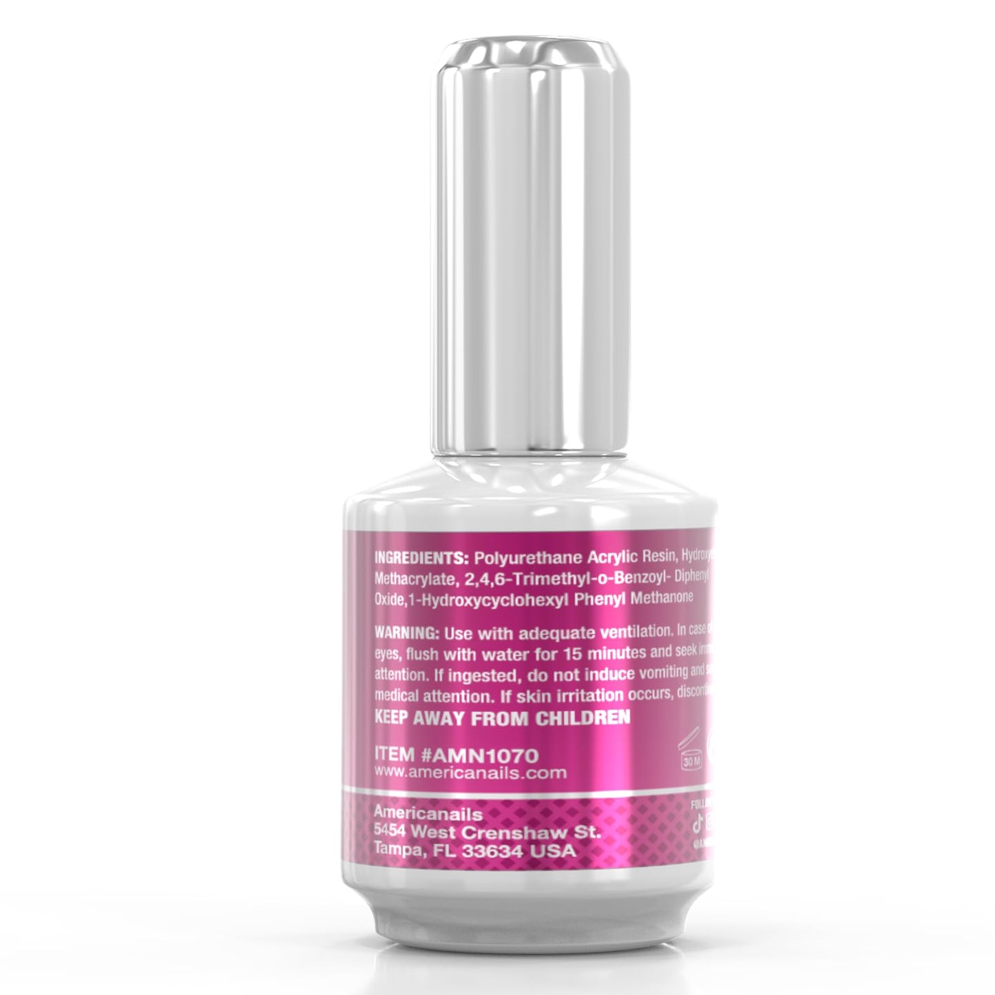 Americanails B1 Gel Polish Base Coat - Original Dual Cure Formula for Maximum Adhesion, Long Lasting, Soak Off UV LED Fast Drying Nail Gel Foundation Beauty & Personal Care AMERICANAILS .COM