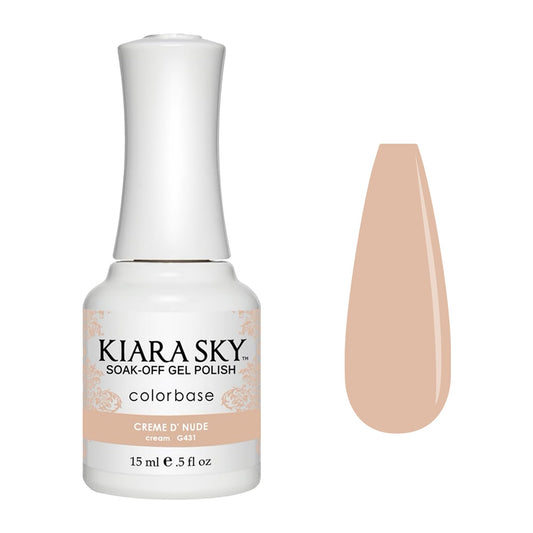 Kiara Sky Gel Polish - Creme D'Nude - G431 Beauty & Personal Care KIARA SKY
