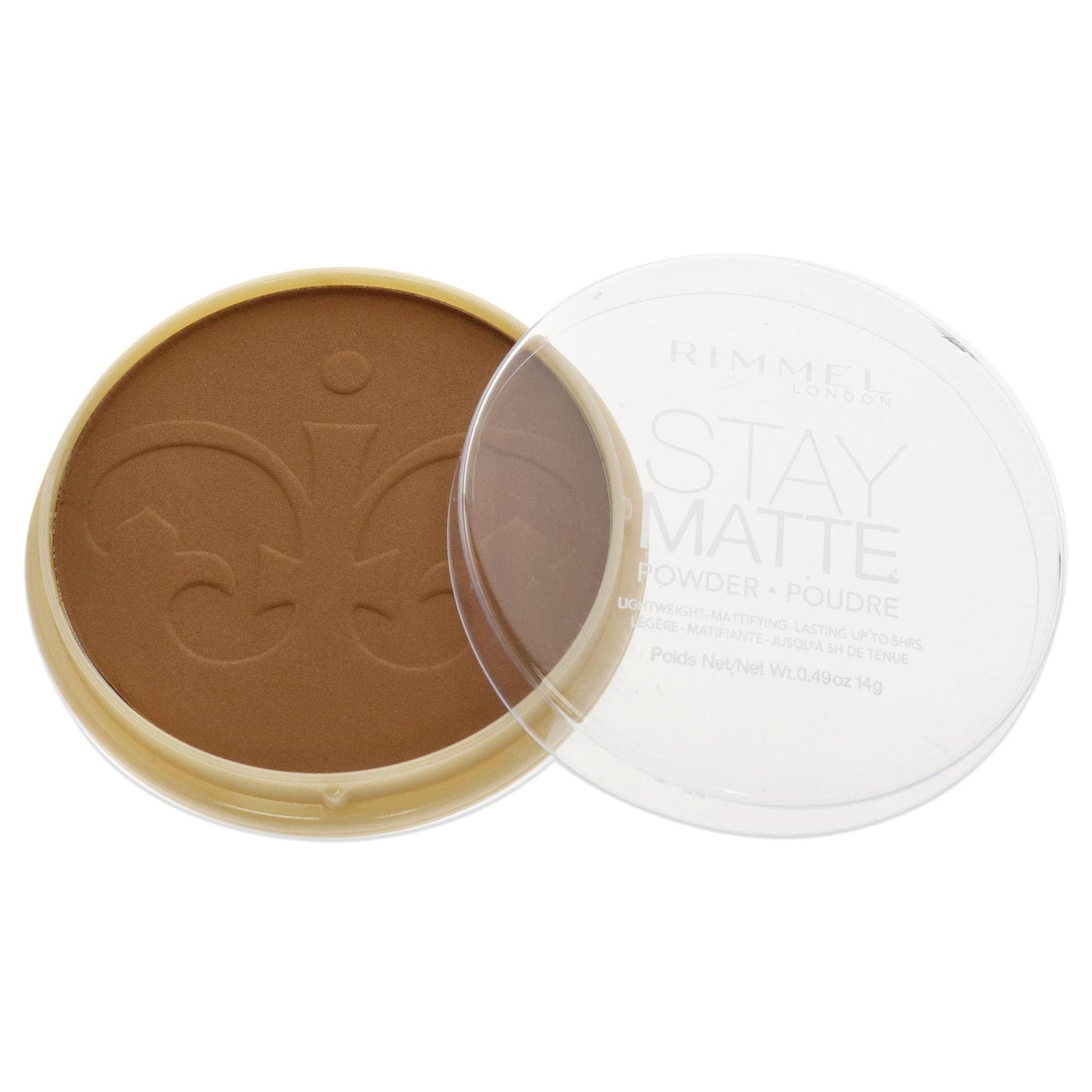Rimmel London Stay Matte - 031 Pecan - Pressed Powder, Lightweight, High Coverage, Shine Control, 0.49oz (Pack of 2) Beauty and Personal Care Rimmel