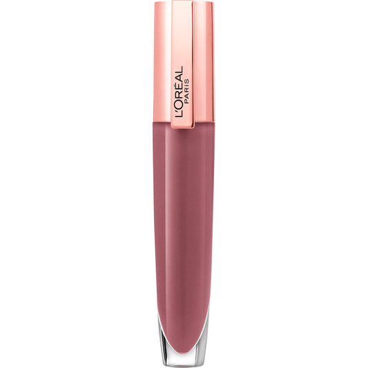 L'Oreal Paris Glow Paradise Hydrating Tinted Lip Balm-in-Gloss with Pomegranate Extract & Hyaluronic Acid, Ultra-Gentle, Non-Sticky Formula, Rose
