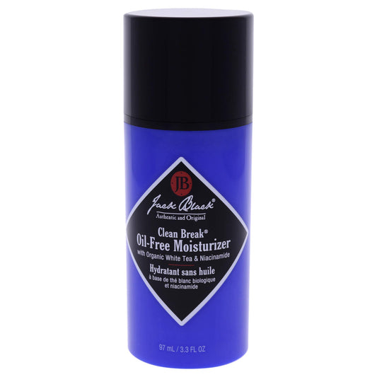 Jack Black Clean Break Oil-Free Moisturizer, 3.3 Fl. Oz - Face Moisturizer for Men, Face Lotion, Daily Moisturizer for Face, Skin Moisturizer Face
