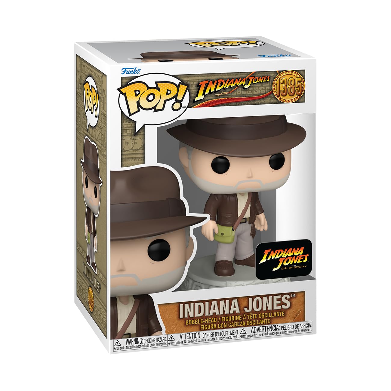 Funko Pop Movies: Indiana Jones and The Dial of Destiny - Indiana Jones - Collectable Vinyl Figure - Gift Idea - Official Merchandise - Toys for Kids…