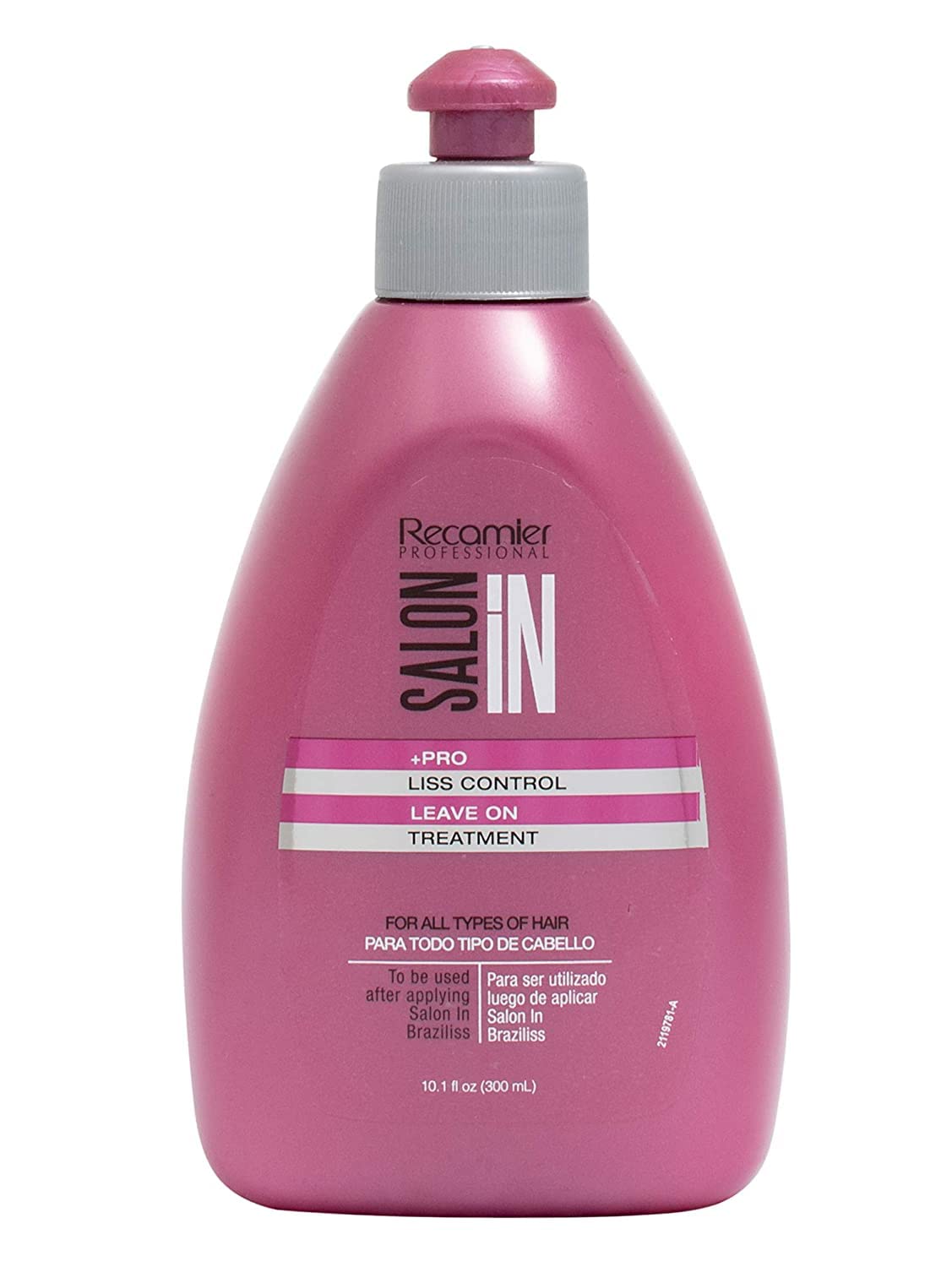 Recamier Professional Salon In +Pro Liss Control Hair Shampoo, Conditioner and Treatment Bundle 3 Piece kit 40403 Small