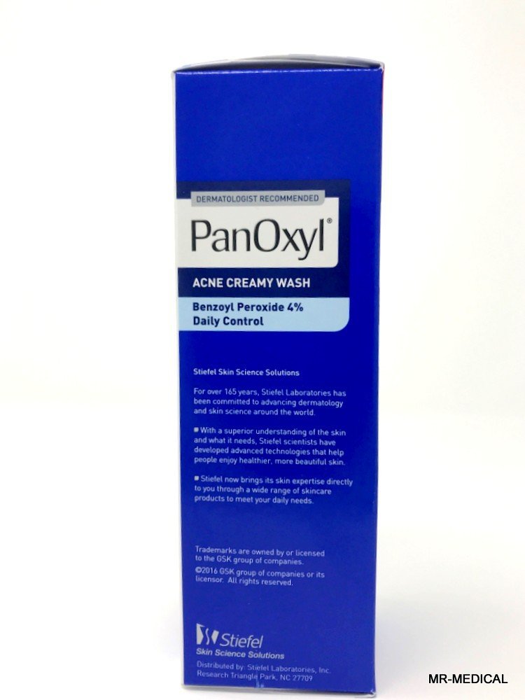 Panoxyl 4 Acne Creamy Wash, 6-Ounce